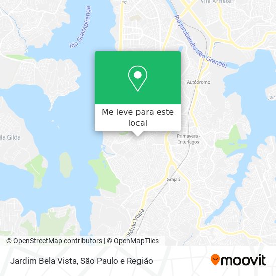 Jardim Bela Vista mapa