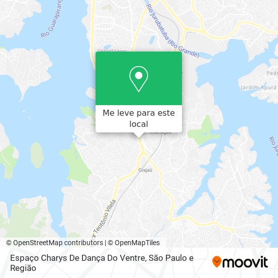 Espaço Charys De Dança Do Ventre mapa