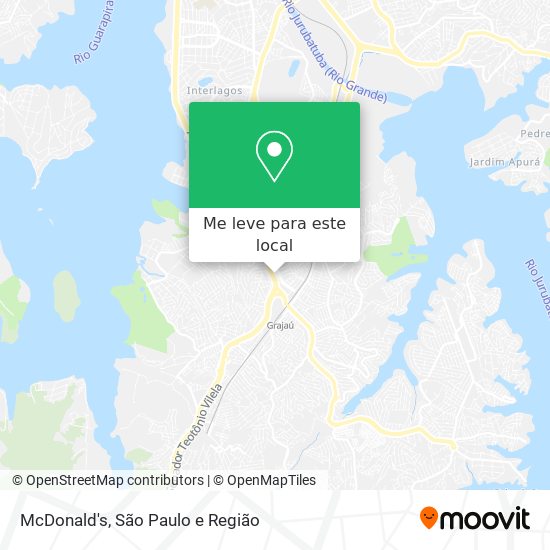 McDonald's mapa