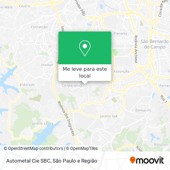 Autometal Cie SBC mapa