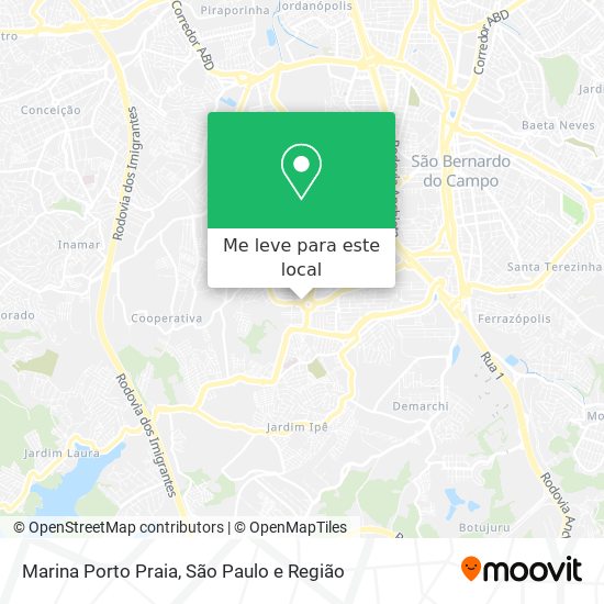 Marina Porto Praia mapa