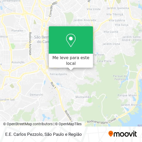 E.E. Carlos Pezzolo mapa