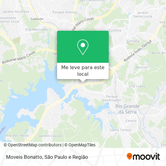 Moveis Bonatto mapa