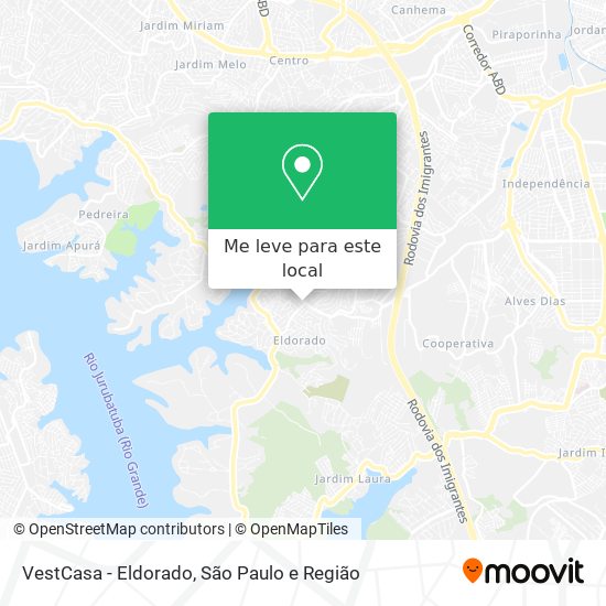 VestCasa - Eldorado mapa