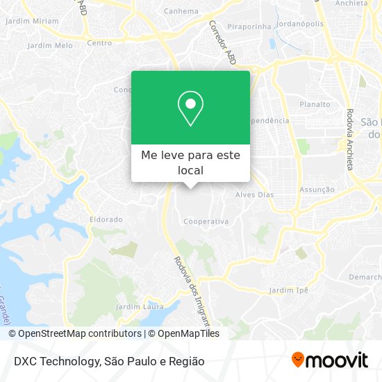 DXC Technology mapa
