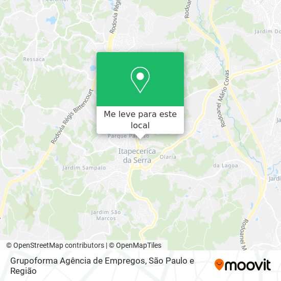 Grupoforma Agência de Empregos mapa