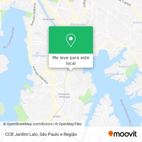CCB Jardim Lalo mapa