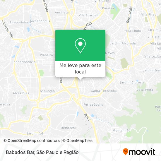 Babados Bar mapa