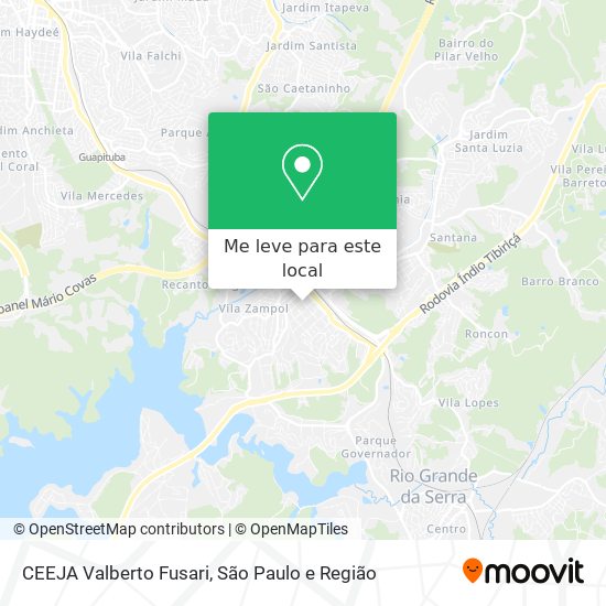 CEEJA Valberto Fusari mapa