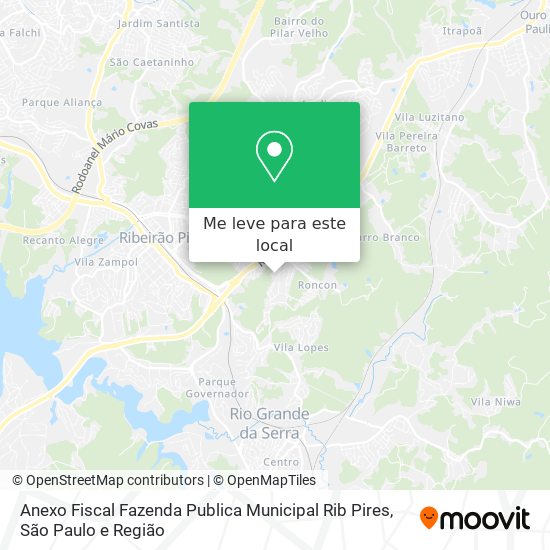 Anexo Fiscal Fazenda Publica Municipal Rib Pires mapa