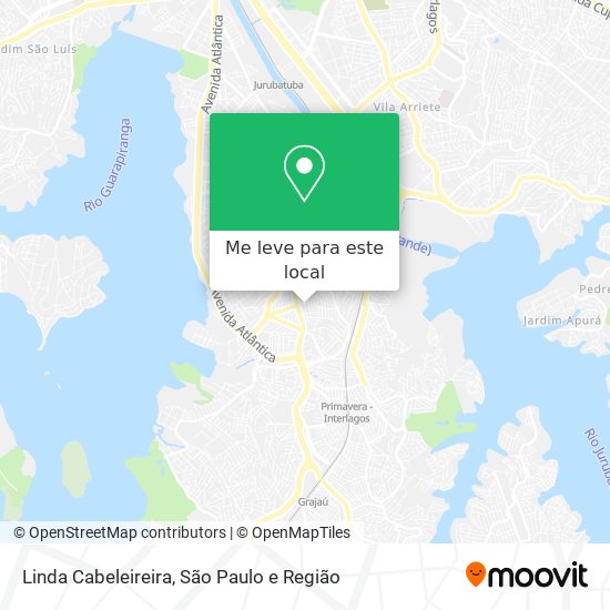 Linda Cabeleireira mapa