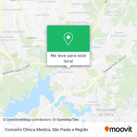 Conceito Clinica Medica mapa