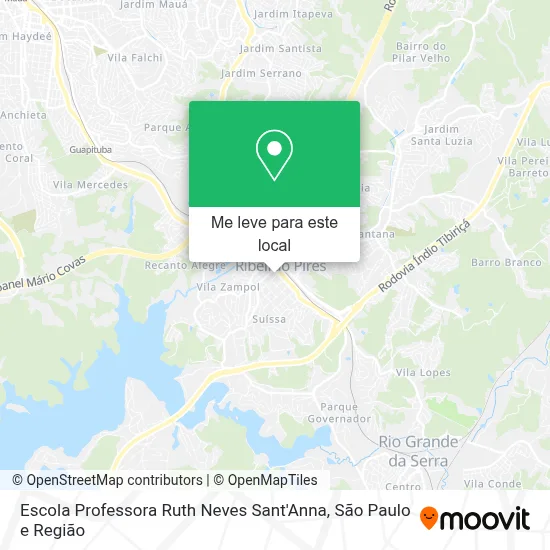 Como chegar até Escola Professora Ruth Neves Sant'Anna em Ribeirão ...