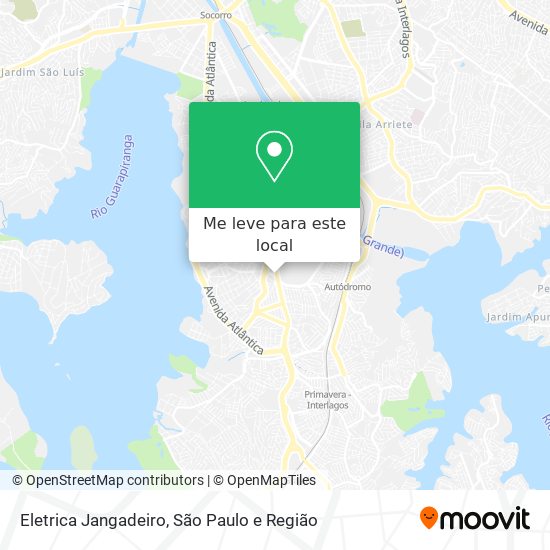 Eletrica Jangadeiro mapa