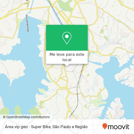 Área vip geo - Super Bike mapa