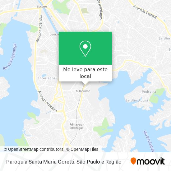 Paróquia Santa Maria Goretti mapa