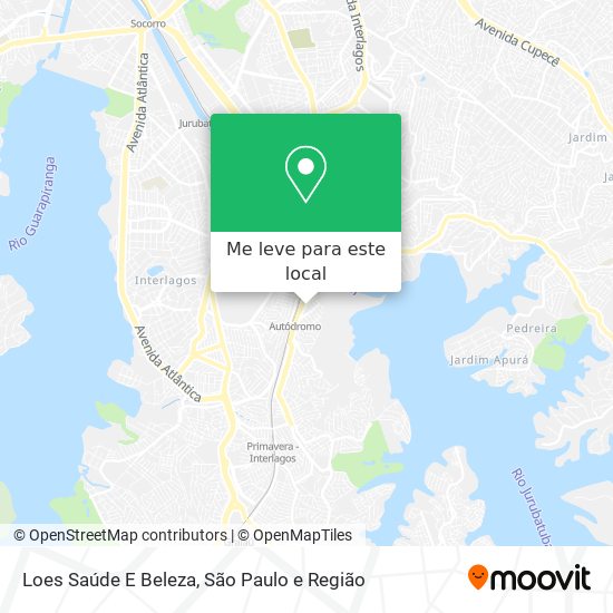 Loes Saúde E Beleza mapa