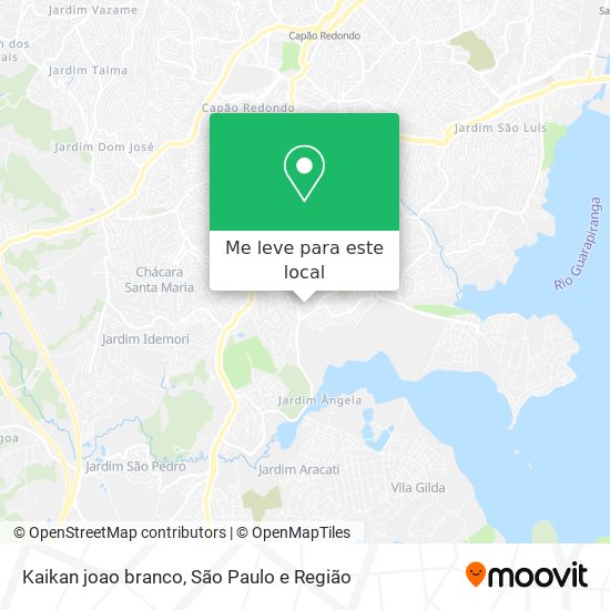 Kaikan joao branco mapa