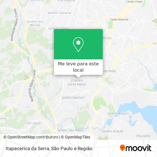 Itapecerica da Serra mapa