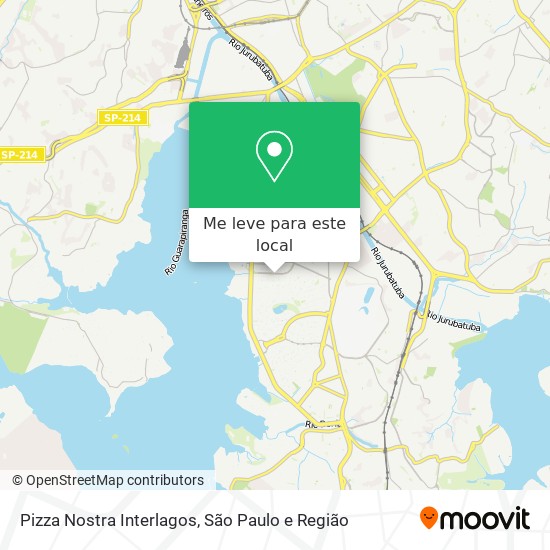 Pizza Nostra Interlagos mapa