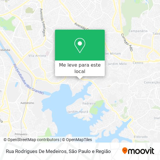 Rua Rodrigues De Medeiros mapa