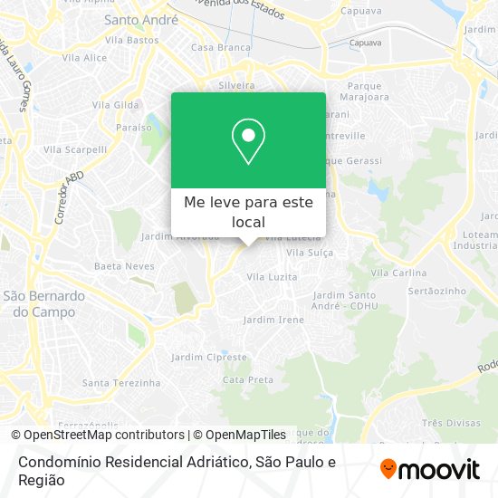 Condomínio Residencial Adriático mapa