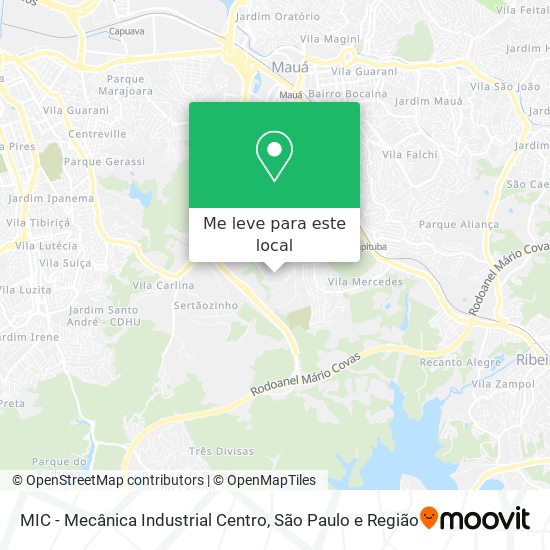 MIC - Mecânica Industrial Centro mapa