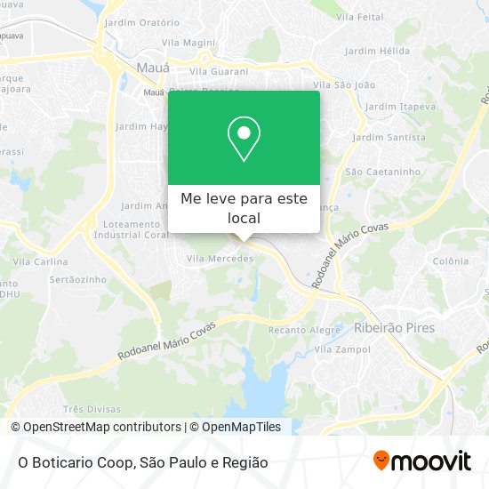 O Boticario Coop mapa