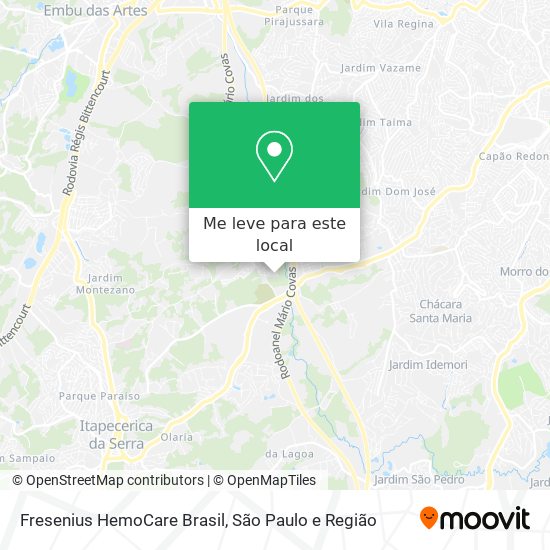 Fresenius HemoCare Brasil mapa