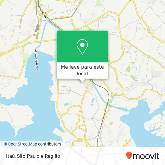 Itaú mapa