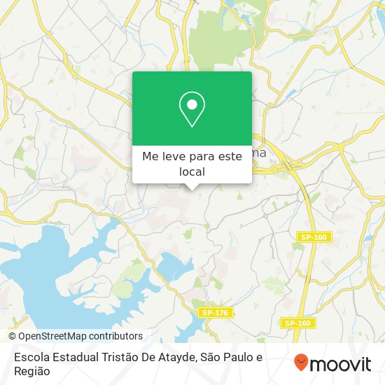 Escola Estadual Tristão De Atayde mapa