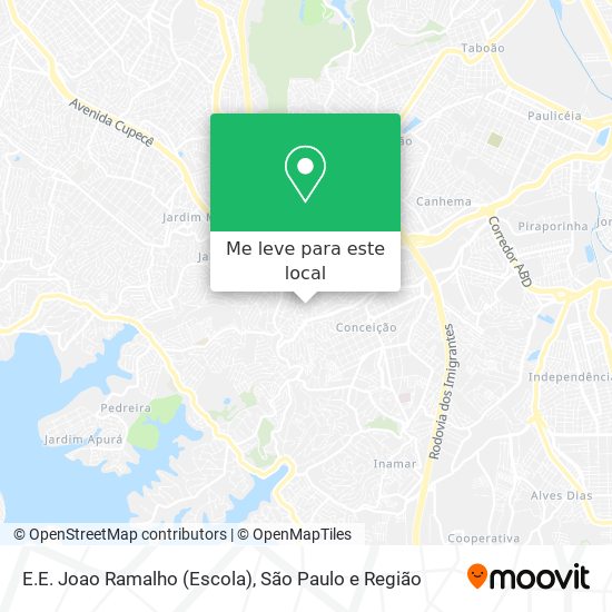 E.E. Joao Ramalho (Escola) mapa