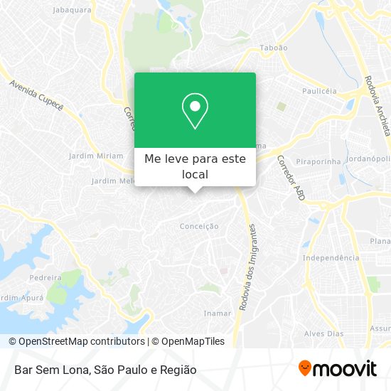 Bar Sem Lona mapa