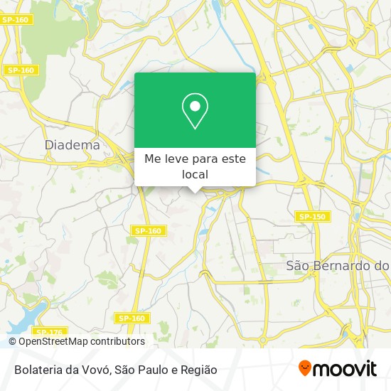 Bolateria da Vovó mapa