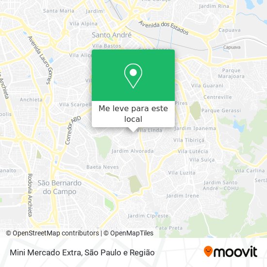 Mini Mercado Extra mapa