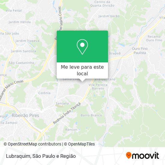 Lubraquim mapa