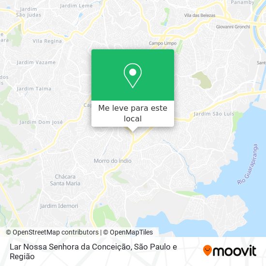 Lar Nossa Senhora da Conceição mapa