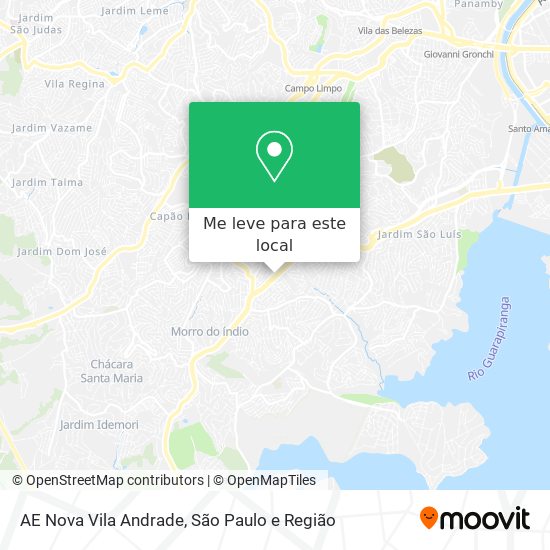 AE Nova Vila Andrade mapa