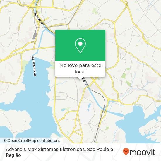 Advancis Max Sistemas Eletronicos mapa