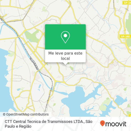 CTT Central Tecnica de Transmissoes LTDA. mapa