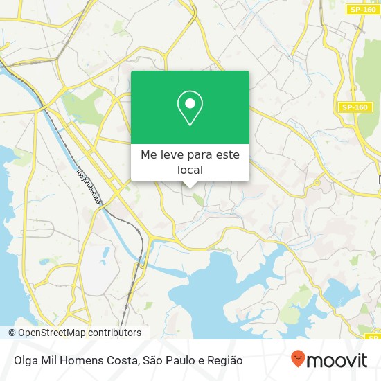 Olga Mil Homens Costa mapa