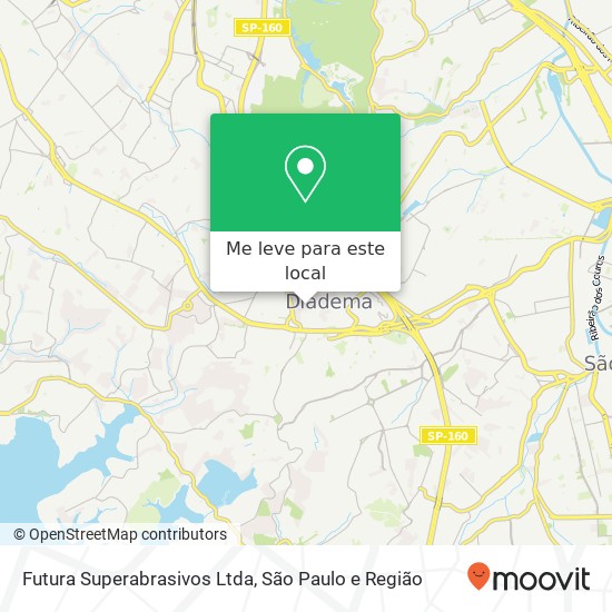 Futura Superabrasivos Ltda mapa