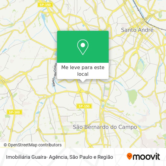 Imobiliária Guaíra- Agência mapa
