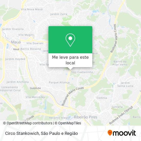 Circo Stankowich mapa