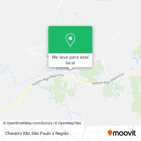 Chaveiro Kbr mapa