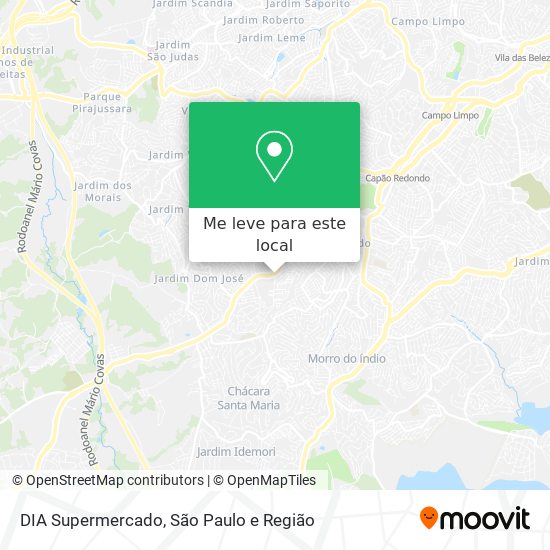 DIA Supermercado mapa