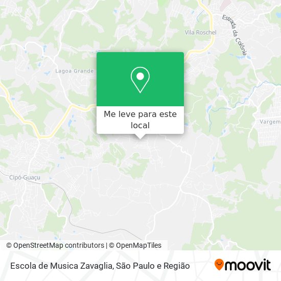 Escola de Musica Zavaglia mapa