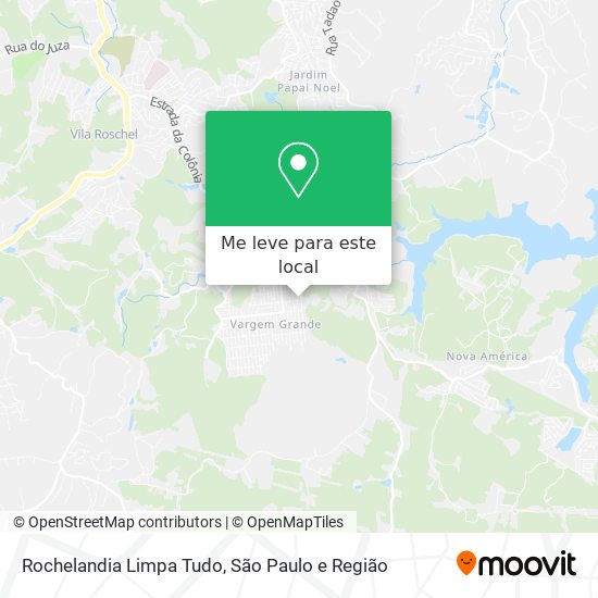 Rochelandia Limpa Tudo mapa