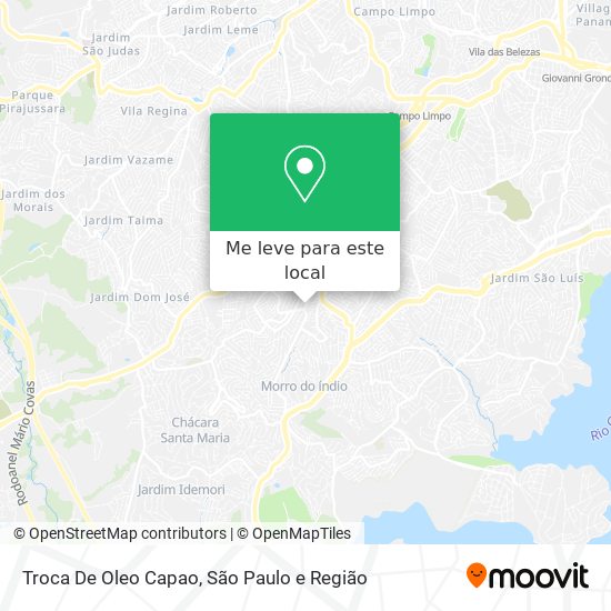 Troca De Oleo Capao mapa