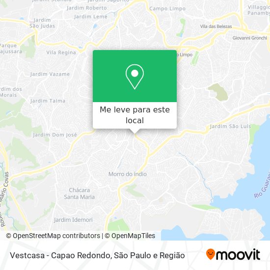 Vestcasa - Capao Redondo mapa